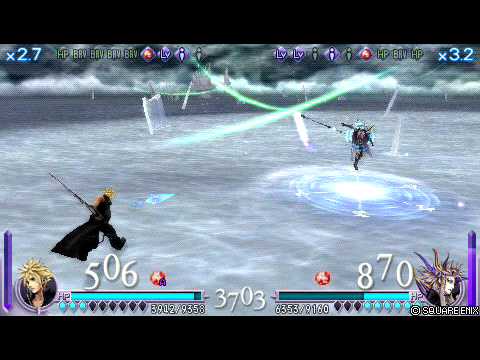 DFF: Cloud (me) VS Emperor (Friend)