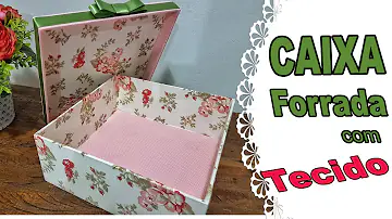 Como impermeabilizar tecido na caixa de MDF?