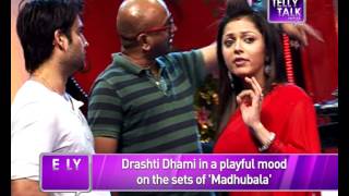 Madhubala - Ek Ishq Ek Junoon Madhu Aka Drasthi Dhami In A Playful Mood On The Sets