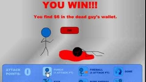 Stick RPG: Get Into A Bar Fight