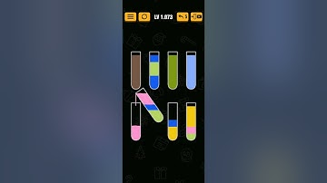 water sort puzzle level 1073