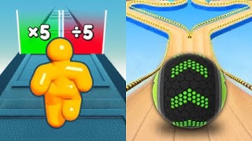 Tall Man Run vs Going Balls - All Level Gameplay Android,iOS - NEW MOD APK MEGA UPDATE GAMEPLAY 2023
