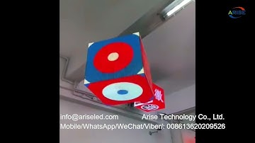 Creative Design Six sided LED Rubik