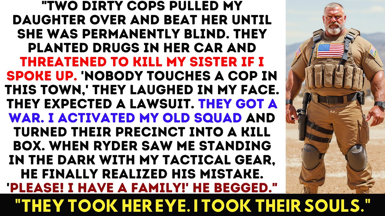 Dirty Cops Beat My Daughter Until She Lost Her Eye—Her Navy SEAL Father Made Them Lose Their Badges.