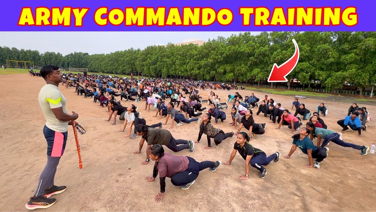 ARMY Commando Style Physical Fitness Training By Barik Sir | Berhampur ...