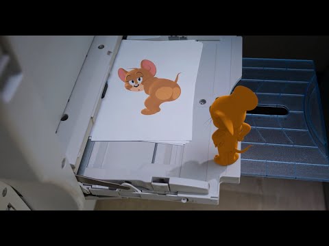 Jerry's Printed Butt Scene - Tom And Jerry 2021
