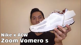 (Eng) Nike Zoom Vomero 5 ACW 나이키 줌 보메로 5 어콜드월 On feet 실착 리뷰