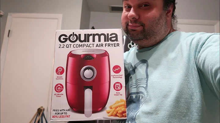 Gourmia Compact Air Fryer Unboxing & Review 2022