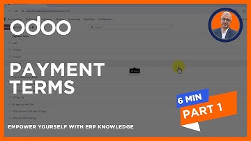 Payment Terms at Odoo - شروط السداد فى أودوو 18