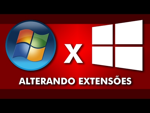 Vídeo: Como Alterar A Extensão Do Arquivo No Windows 7