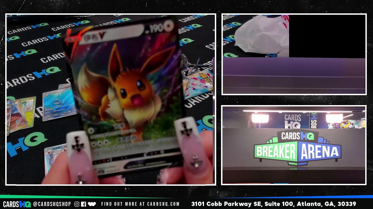 CardsHQ Breaker Arena Live Stream