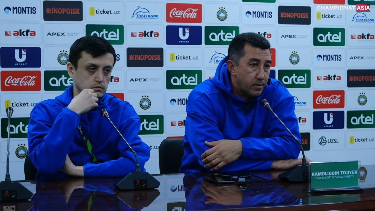Kamoliddin Tojiyev Paxtakor klubi bosh murabbiyi