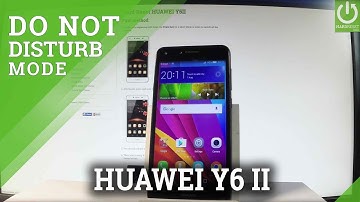 Do Not Distub in HUAWEI Y5II - Set Up Do Not Distub Mode