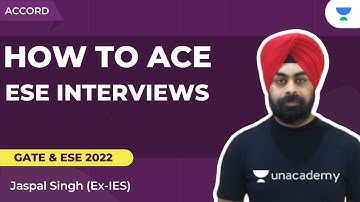 HOW TO ACE ESE INTERVIEWS | Jaspal Singh(Ex-IES)