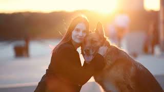 German Shepherd Freya - tricks and fun by Kristina Chevtaeva 1,695 views 10 months ago 1 minute, 58 seconds