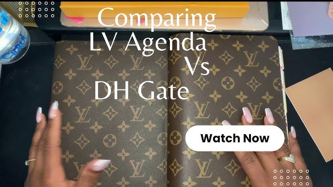 Louis Vuitton Medium Ring Agenda Monogram VS Damier Ebene Comparison 