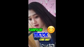 Cewe cantik main tiktok kelihatan toket nya mulus