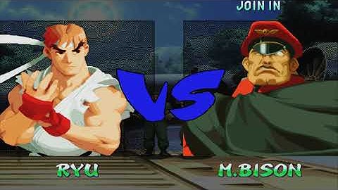 Retroarch 4K CRT Custom Shader Test - Street Fighter Alpha 2