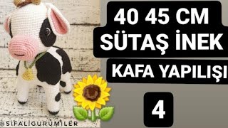 35cm SÜTAŞ İNEĞİ KAFA YAPIMI #sütaşbuzusu #sütaşineği