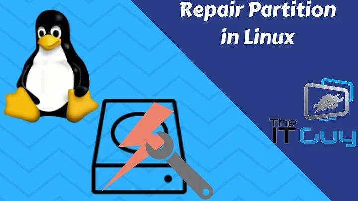 Perform hard disk repair in Linux (checkdisk in Linux)