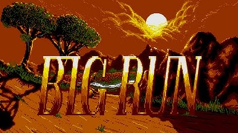 Atari ST - Big Run