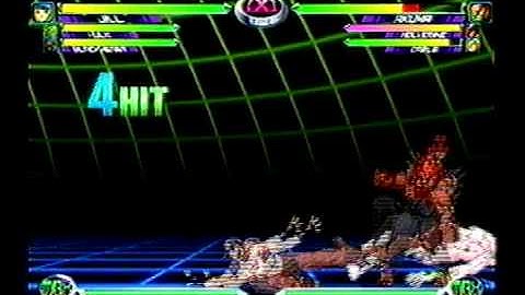 MvC2: Jill 6 fierce + BH AAA into super