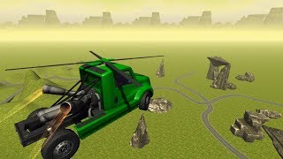 Flying Helicopter Truck Flight - Best Android Gameplay HD screenshot 1