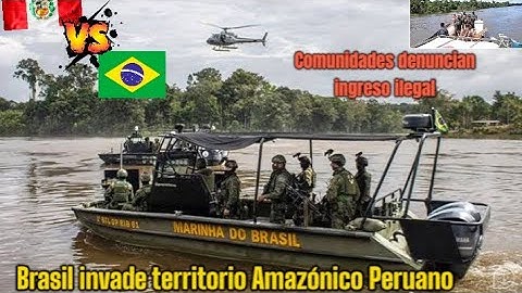 Brazil invades Peruvian territory in the Amazon, communities denounce the incursion‼️🇵🇪 🇧🇷