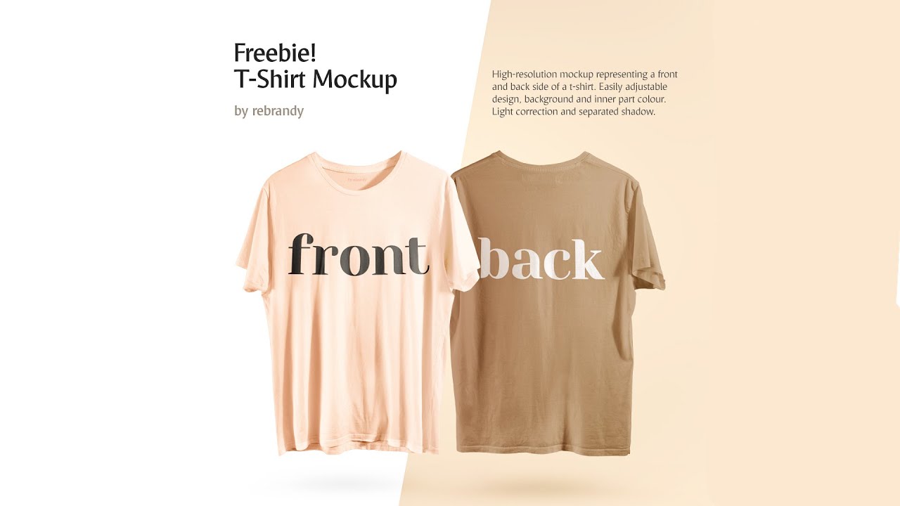 Download Free T-Shirt Mockup Presentation - YouTube