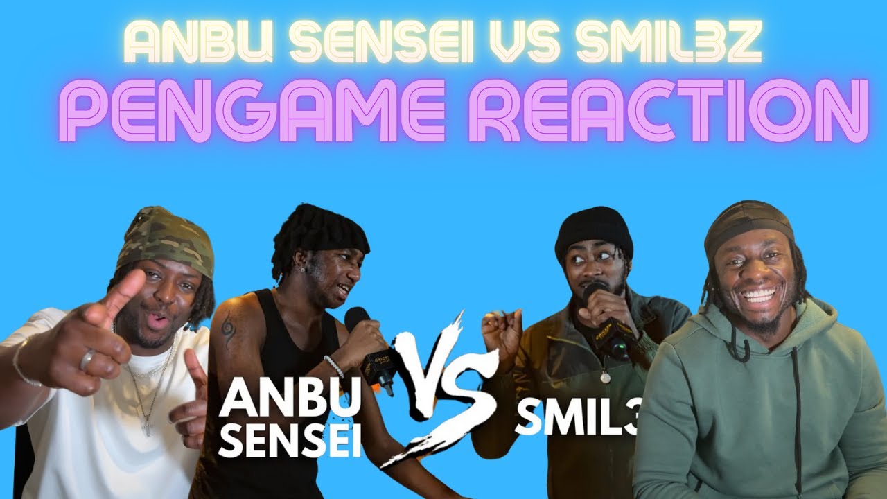 ANBU SENSEI VS SMIL3Z PENGAME REACTION | CCUSTOM CULTURE