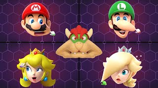 Мульт Mario Party Superstars Minigames Mario Vs Peach Vs Luigi Vs Rosalina Master Difficulty