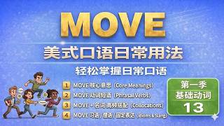 MOVE 完整学习指南｜核心意思   动词短语   名词高频搭配   习语俚语（美式英语高频体系）母语级整理