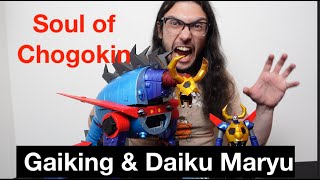 Soul of Chogokin GX-100 Gaiking & Daiku Maryu.