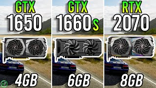 GTX 1650 vs GTX 1660 Super vs RTX 2070 - Tested in 2023