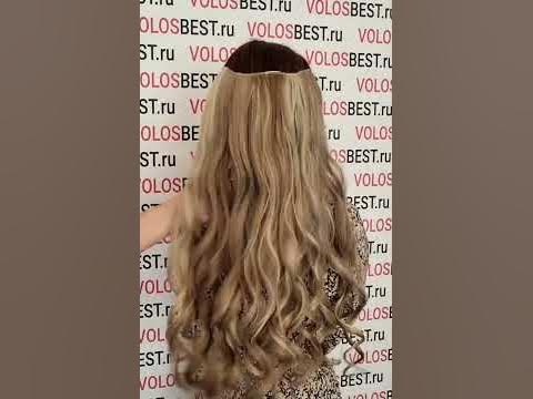 густая прядь & волосы на леске 2 в 1 VOLOSBEST.RU - YouTube