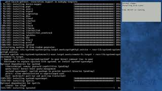 Arch Linux installation recording to kernel 5.6.14-arch1-1 (testing)
