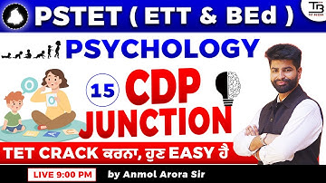 CDP JUNCTION 🧠 PSTET 1 & 2 | Session 15 "TET CRACK ਕਰਨਾ, ਹੁਣ EASY ਹੈ" Anmol Arora Sir #pstet2025