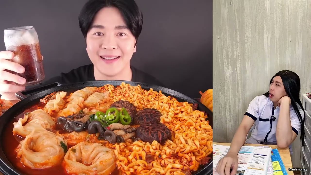 Video Ngắn (anhmoney) Và Mukbang (Chihun ASMR 치훈)