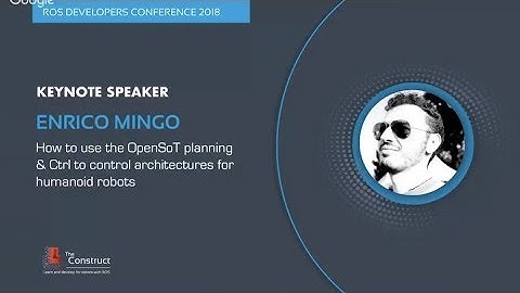 ROSDevCon2018 Day2: Use OpenSoT with ROS to control humanoid robots