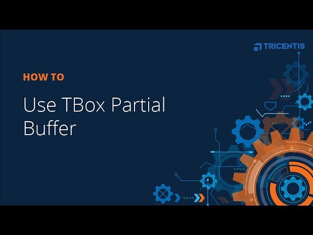 How To: Use TBox Partial Buffer class=