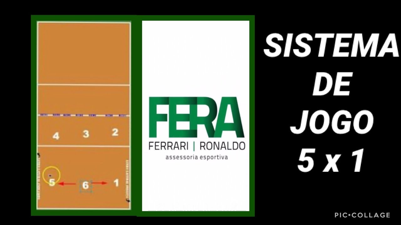 Sistema de jogo 5 x 1