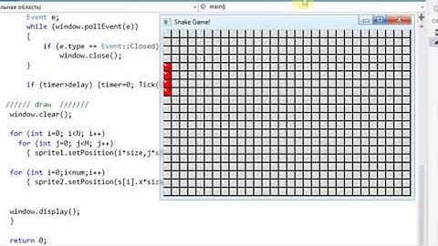 #c++ #SFML Lets Make 16 Games IN C++: Snake