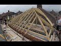 Traditional Hipped Roof On A 2 Story Extension!