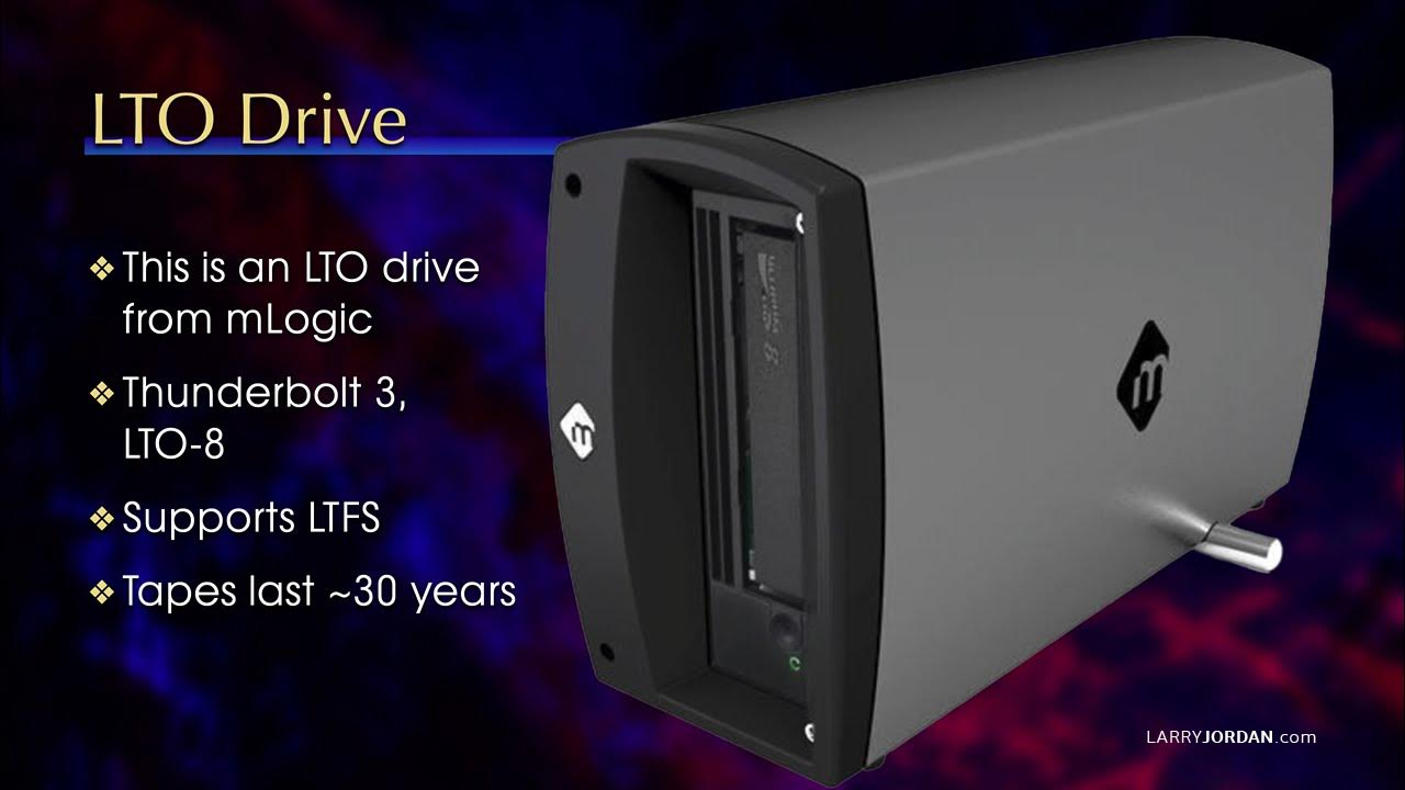 LTO Tape Archiving Explained YouTube