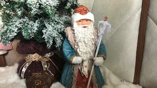 Большой Дед Мороз из ваты