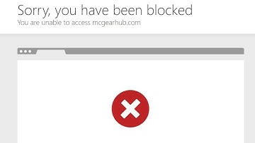 How To Fix Sorry You Have Been Blocked Error For Any Website?