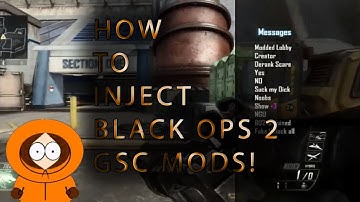Black Ops 2 Tutorial - How To Inject & Use GSC Mods! *WORKS FOR 1.19*