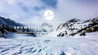 Snowshoeing to Lake Isabelle (Brainard Lake Recreation Area) by The Guidebook 246 views 1 year ago 6 minutes, 54 seconds