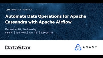 Automating Data Operations for Apache Cassandra with Apache Airflow