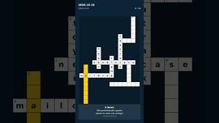 Crossword · 2026-10-10 #Shorts